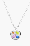 Birthdate Co. The June Birthdate Silver Pendant In June 10th - Silver