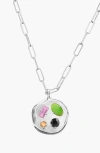 Birthdate Co. The June Birthdate Silver Pendant In June 11th - Silver
