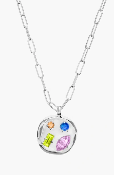 Birthdate Co. The June Birthdate Silver Pendant In June 12th - Silver