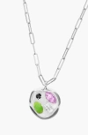 Birthdate Co. The June Birthdate Silver Pendant In June 13th - Silver