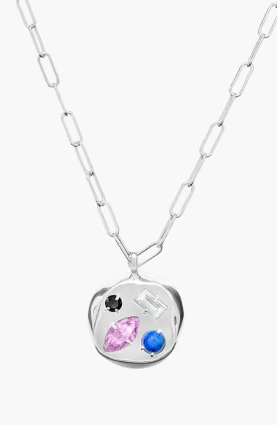 Birthdate Co. The June Birthdate Silver Pendant In June 15th - Silver