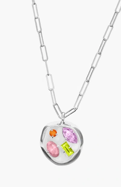 Birthdate Co. The June Birthdate Silver Pendant In June 18th - Silver