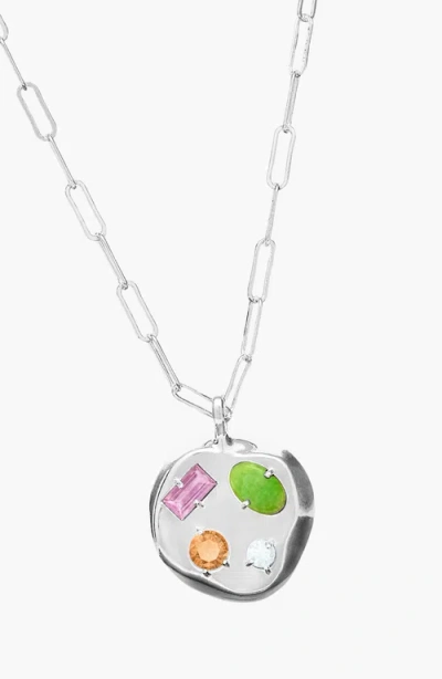 Birthdate Co. The June Birthdate Silver Pendant In June 19th - Silver