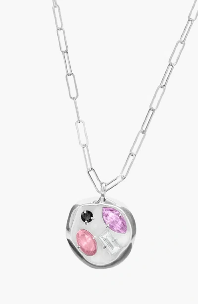 Birthdate Co. The June Birthdate Silver Pendant In June 28th - Silver