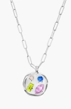 Birthdate Co. The June Birthdate Silver Pendant In June 2nd - Silver