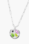 Birthdate Co. The June Birthdate Silver Pendant In June 3rd - Silver