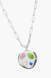 Birthdate Co. The June Birthdate Silver Pendant In June 4th - Silver