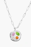 Birthdate Co. The June Birthdate Silver Pendant In June 6th - Silver