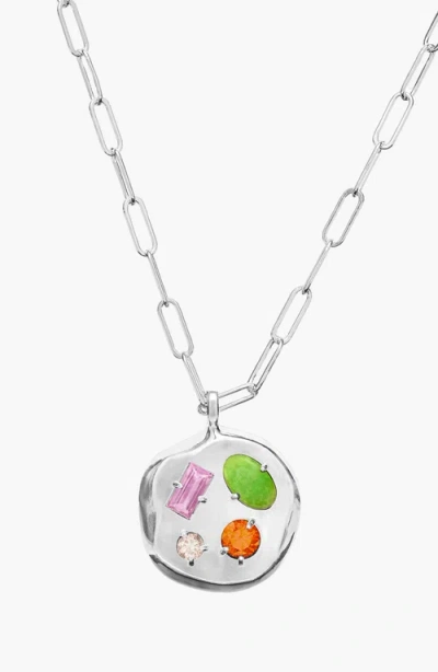 Birthdate Co. The June Birthdate Silver Pendant In June 6th - Silver