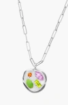 Birthdate Co. The June Birthdate Silver Pendant In June 8th - Silver