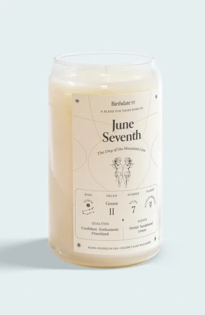 Birthdate Co. The June Birthday Candle In June 7th