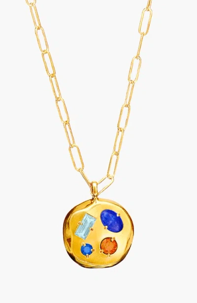 Birthdate Co. The March Birthdate Pendant In March 16th - Gold