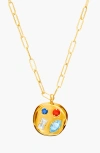 Birthdate Co. The March Birthdate Pendant In March 17th - Gold