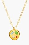 Birthdate Co. The March Birthdate Pendant In March 19th - Gold