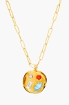 Birthdate Co. The March Birthdate Pendant In March 22nd - Gold