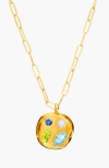 Birthdate Co. The March Birthdate Pendant In March 2nd - Gold