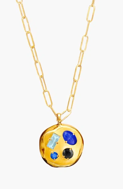 Birthdate Co. The March Birthdate Pendant In March 31st - Gold
