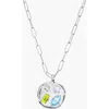 Birthdate Co. The March Birthdate Silver Pendant In March 12th - Silver