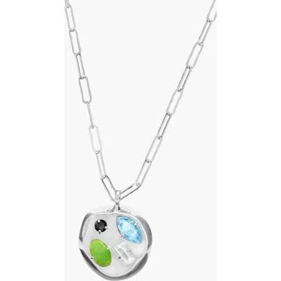Birthdate Co. The March Birthdate Silver Pendant In March 13th - Silver