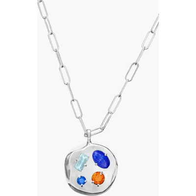 Birthdate Co. The March Birthdate Silver Pendant In March 16th - Silver