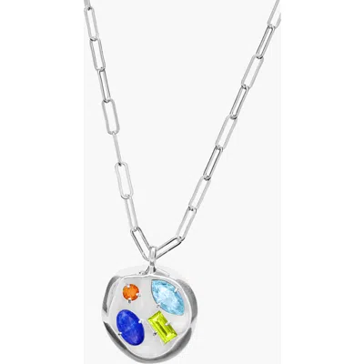 Birthdate Co. The March Birthdate Silver Pendant In March 18th - Silver