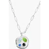 Birthdate Co. The March Birthdate Silver Pendant In March 1st - Silver