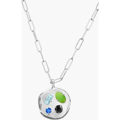 Birthdate Co. The March Birthdate Silver Pendant In March 1st - Silver