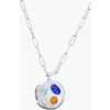 Birthdate Co. The March Birthdate Silver Pendant In March 21st - Silver