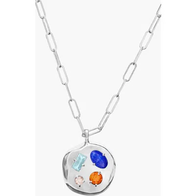 Birthdate Co. The March Birthdate Silver Pendant In March 21st - Silver