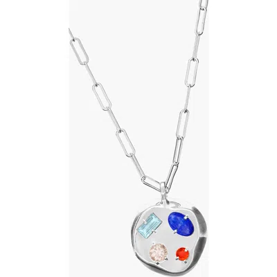 Birthdate Co. The March Birthdate Silver Pendant In March 24th - Silver