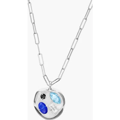 Birthdate Co. The March Birthdate Silver Pendant In March 28th - Silver