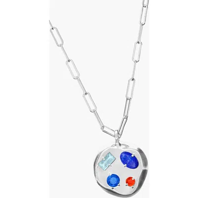 Birthdate Co. The March Birthdate Silver Pendant In March 29th - Silver