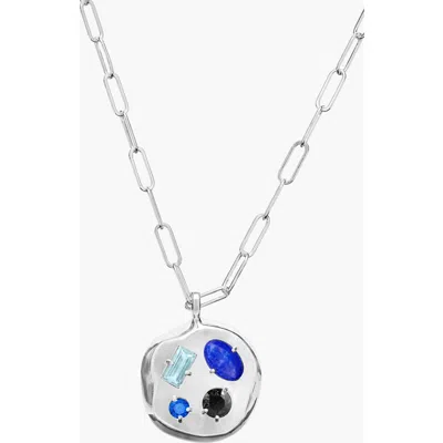 Birthdate Co. The March Birthdate Silver Pendant In March 31st - Silver