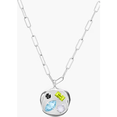 Birthdate Co. The March Birthdate Silver Pendant In March 5th - Silver