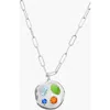 Birthdate Co. The March Birthdate Silver Pendant In March 6th - Silver