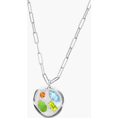 Birthdate Co. The March Birthdate Silver Pendant In March 8th - Silver
