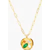 Birthdate Co. The May Birthdate Gold Pendant In May 10th - Gold