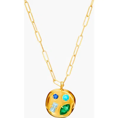 Birthdate Co. The May Birthdate Gold Pendant In May 17th - Gold