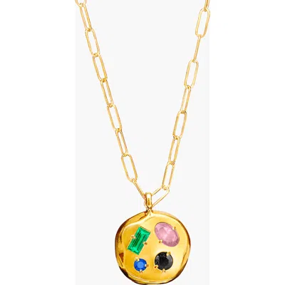 Birthdate Co. The May Birthdate Gold Pendant In May 1st - Gold