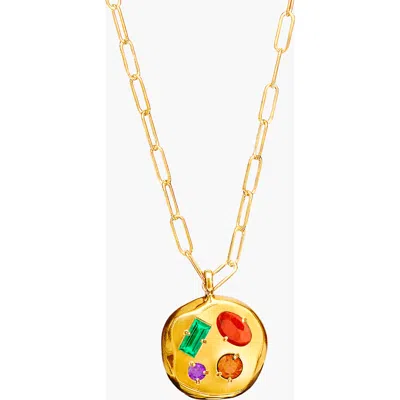 Birthdate Co. The May Birthdate Gold Pendant In May 21st - Gold