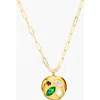 Birthdate Co. The May Birthdate Gold Pendant In May 5th - Gold