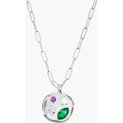 Birthdate Co. The May Birthdate Silver Pendant In May 12th - Silver