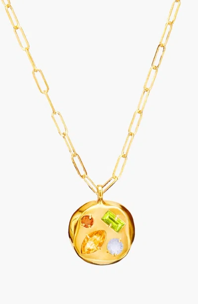 Birthdate Co. The November Birthdate Gold Pendant In November 10th - Gold