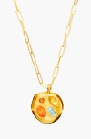 Birthdate Co. The November Birthdate Gold Pendant In November 23rd - Gold