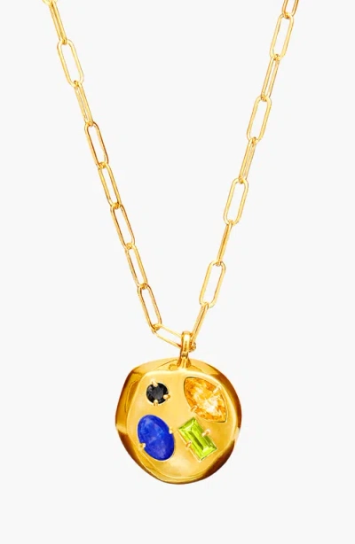 Birthdate Co. The November Birthdate Gold Pendant In November 3rd - Gold