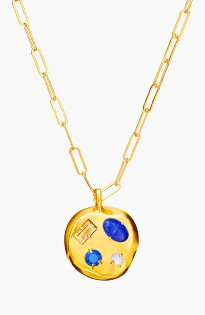 Birthdate Co. The November Birthdate Gold Pendant In November 4th - Gold