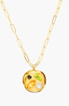 Birthdate Co. The November Birthdate Gold Pendant In November 5th - Gold
