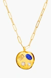 Birthdate Co. The November Birthdate Gold Pendant In November 9th - Gold