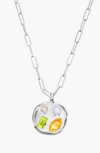 Birthdate Co. The November Birthdate Silver Pendant In November 12th - Silver