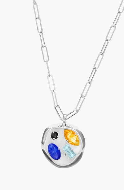 Birthdate Co. The November Birthdate Silver Pendant In November 13th - Silver